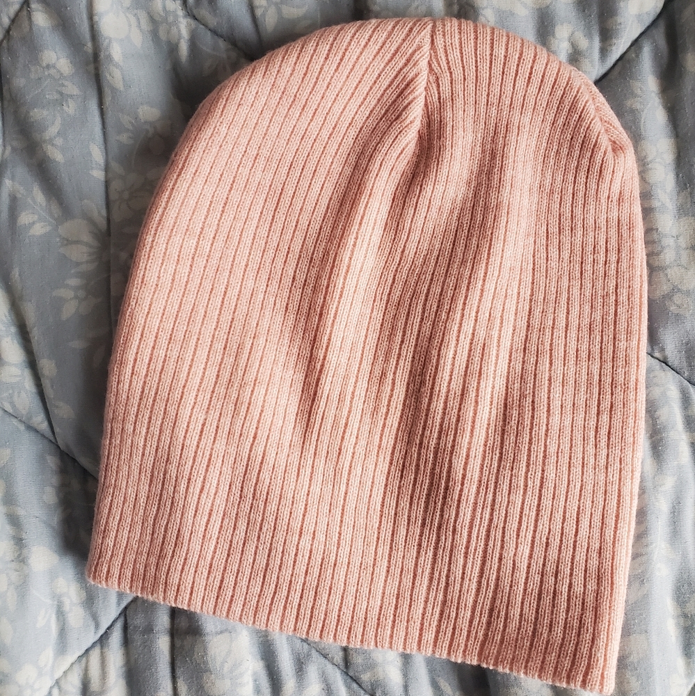Forever 21 light pink beanie